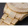 rellotge d'or endiamantat